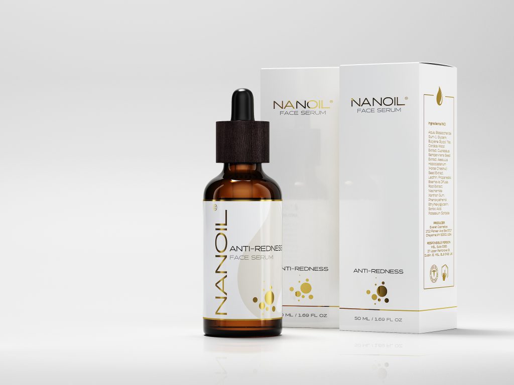 Nanoil soothing face serum for redness nanoil