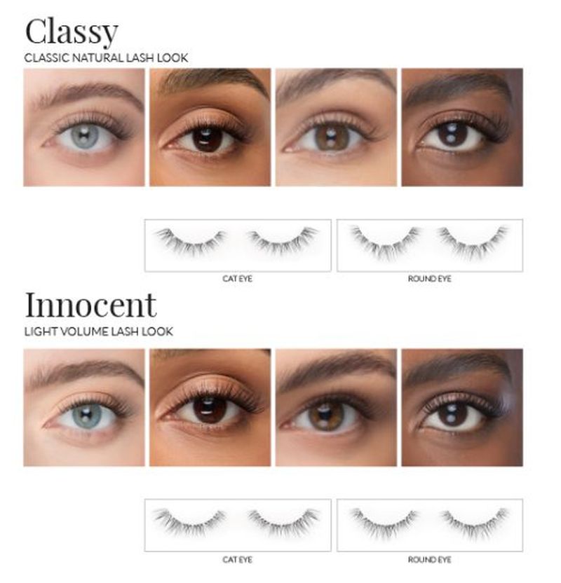 pre glued individual lashes nanolash