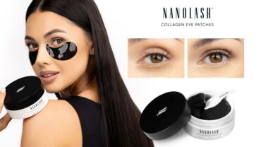 Nanolash hydrogel eye patches