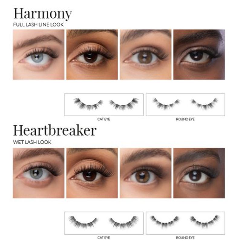 pre glued lashes clusters nanolash