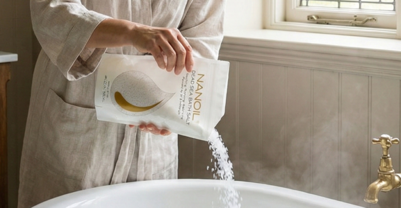 nanoil sea salt bath