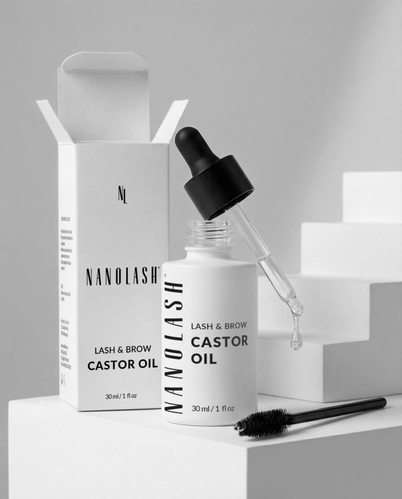 cold pressed organic castor oil nanolash