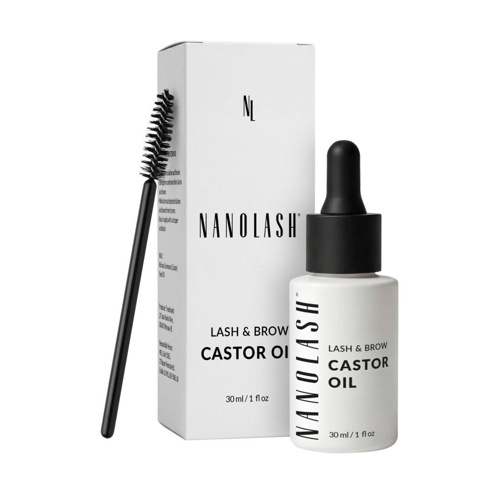 nanolash cold pressed organic castor oil